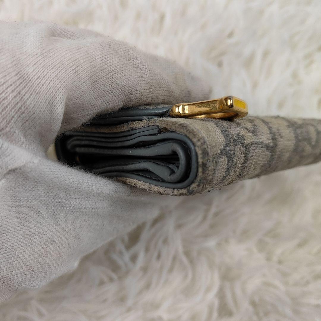 本日限定価格　DIOR 三つ折り 財布　サドル　オブリーク　トロッター柄