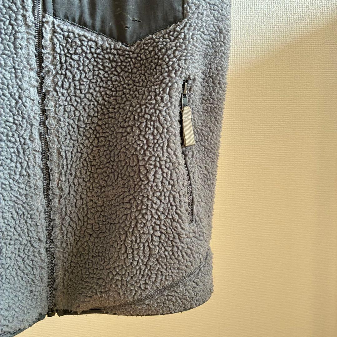 パタゴニア レトロX ベスト グレー×レッド FA16 希少カラー レア