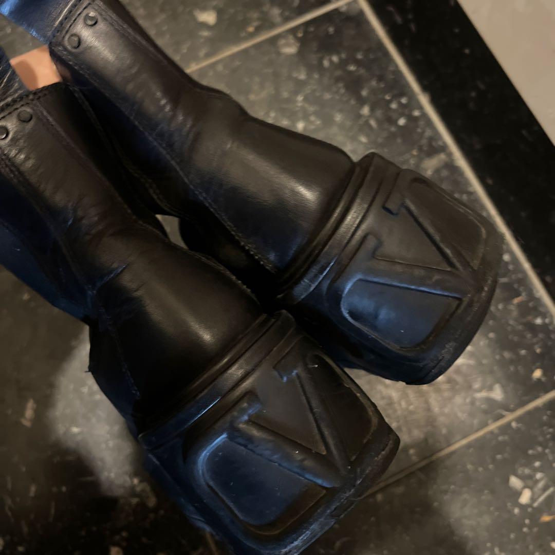 Valentino 厚底　チェルシーブーツ