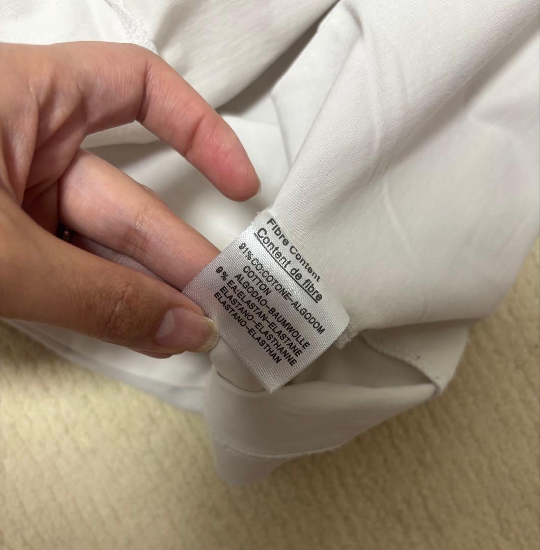 MONCLER ホワイト Tシャツ XL
