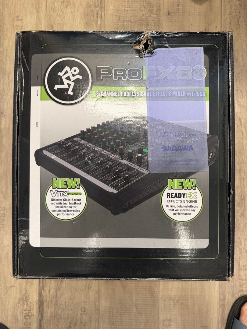 MACKIE マッキー ミキサー ProFX8v2