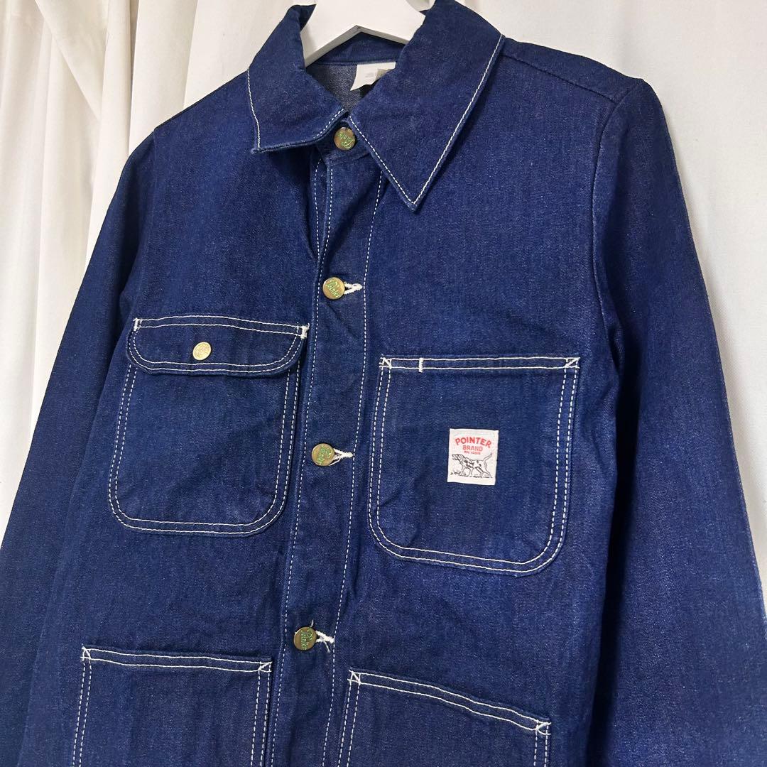 90s新品未使用⭐︎USA製⭐︎POINTER⭐︎デニムカバーオール