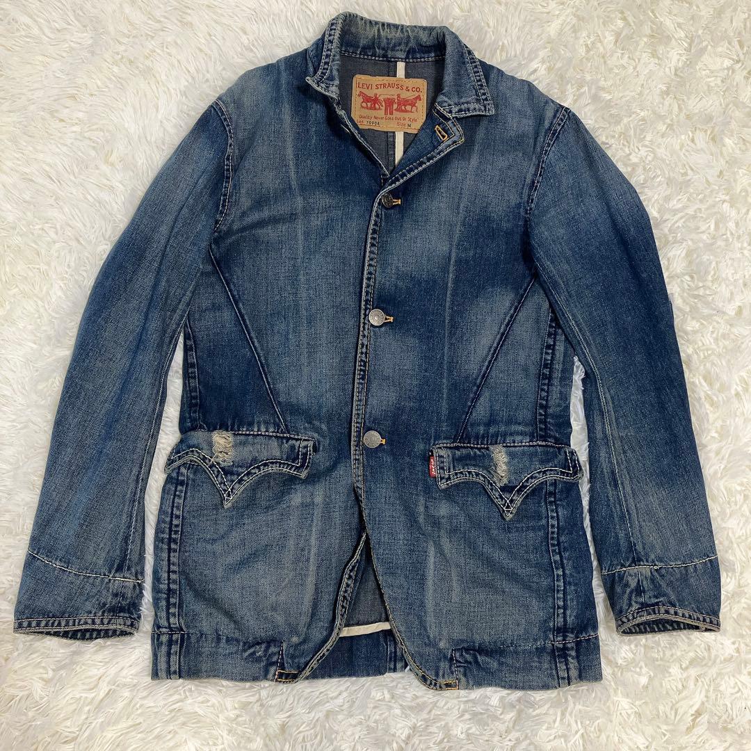 Levi's デニムカバーオール 70904 テーラードジャケット M