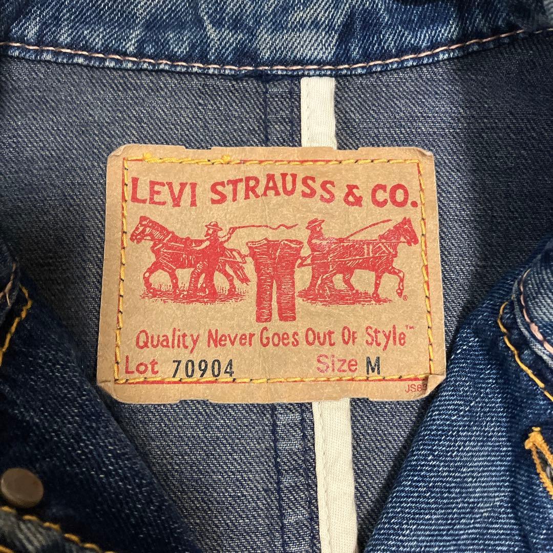 Levi's デニムカバーオール 70904 テーラードジャケット M