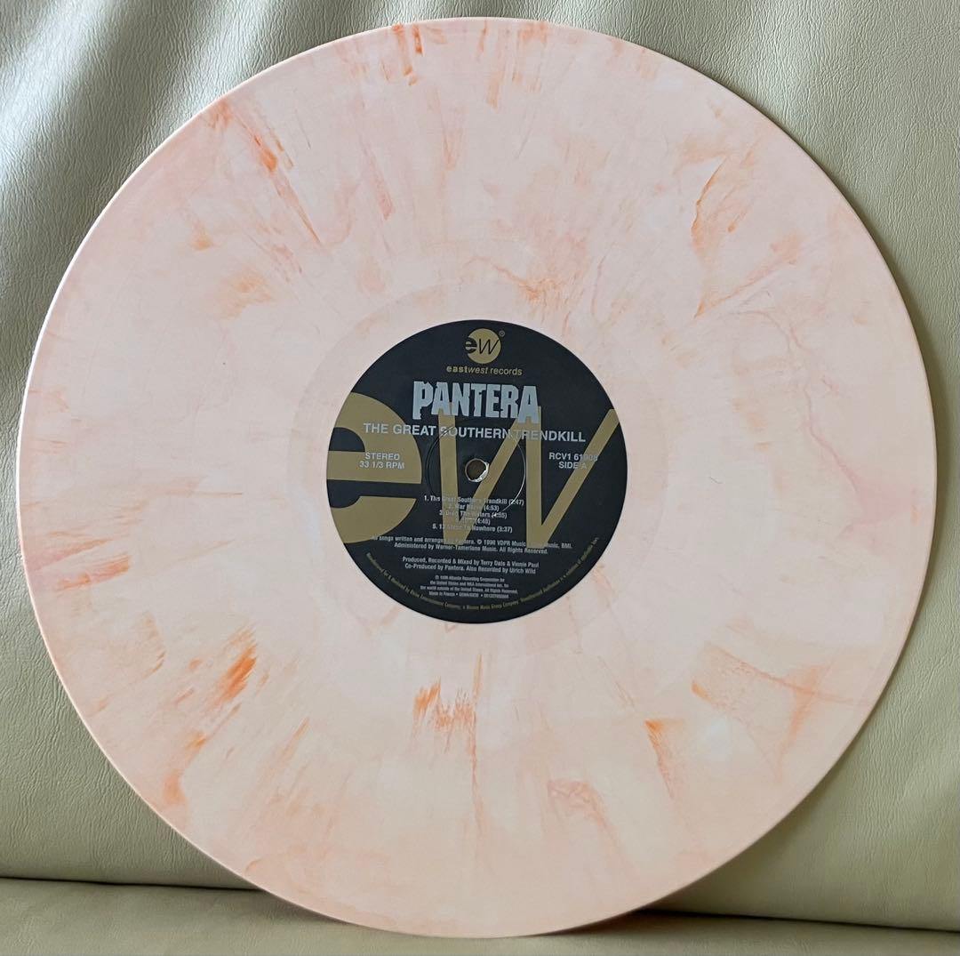 【美品•レア•LP】PANTERA- 邦題:鎌首 Color Vinylレコード
