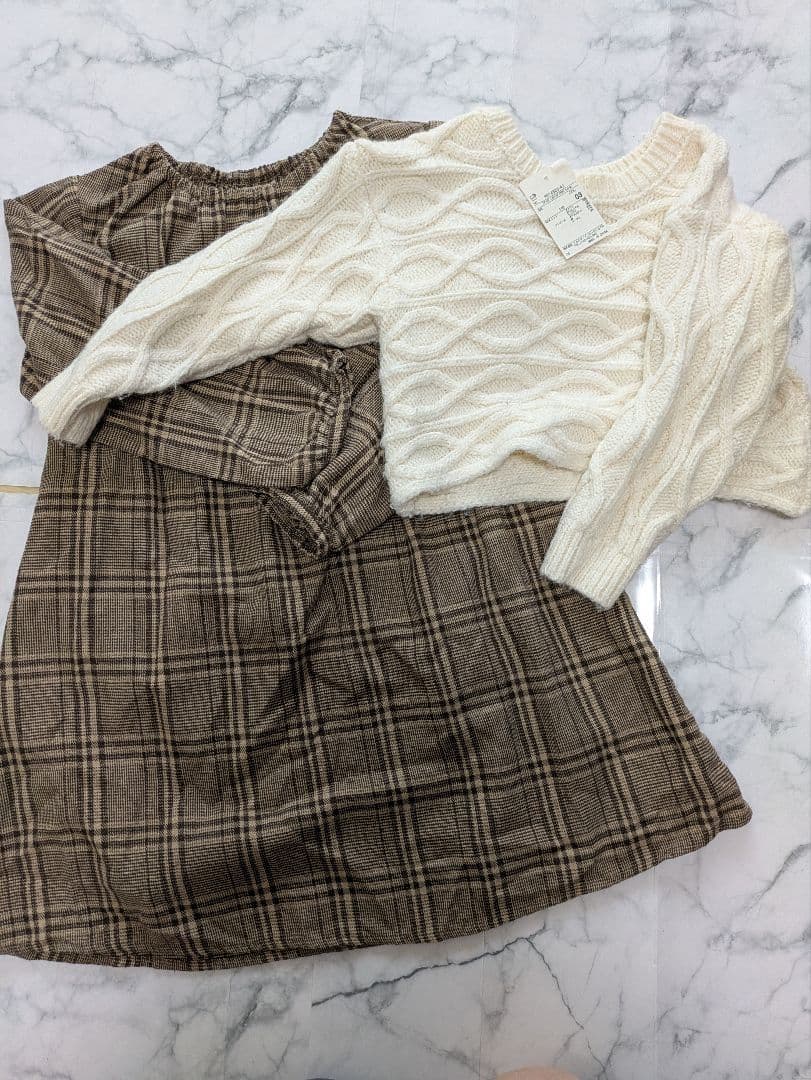 キッズ服 110 女の子　まとめ売り　コーデ売り　プティマイン大半　タグあり