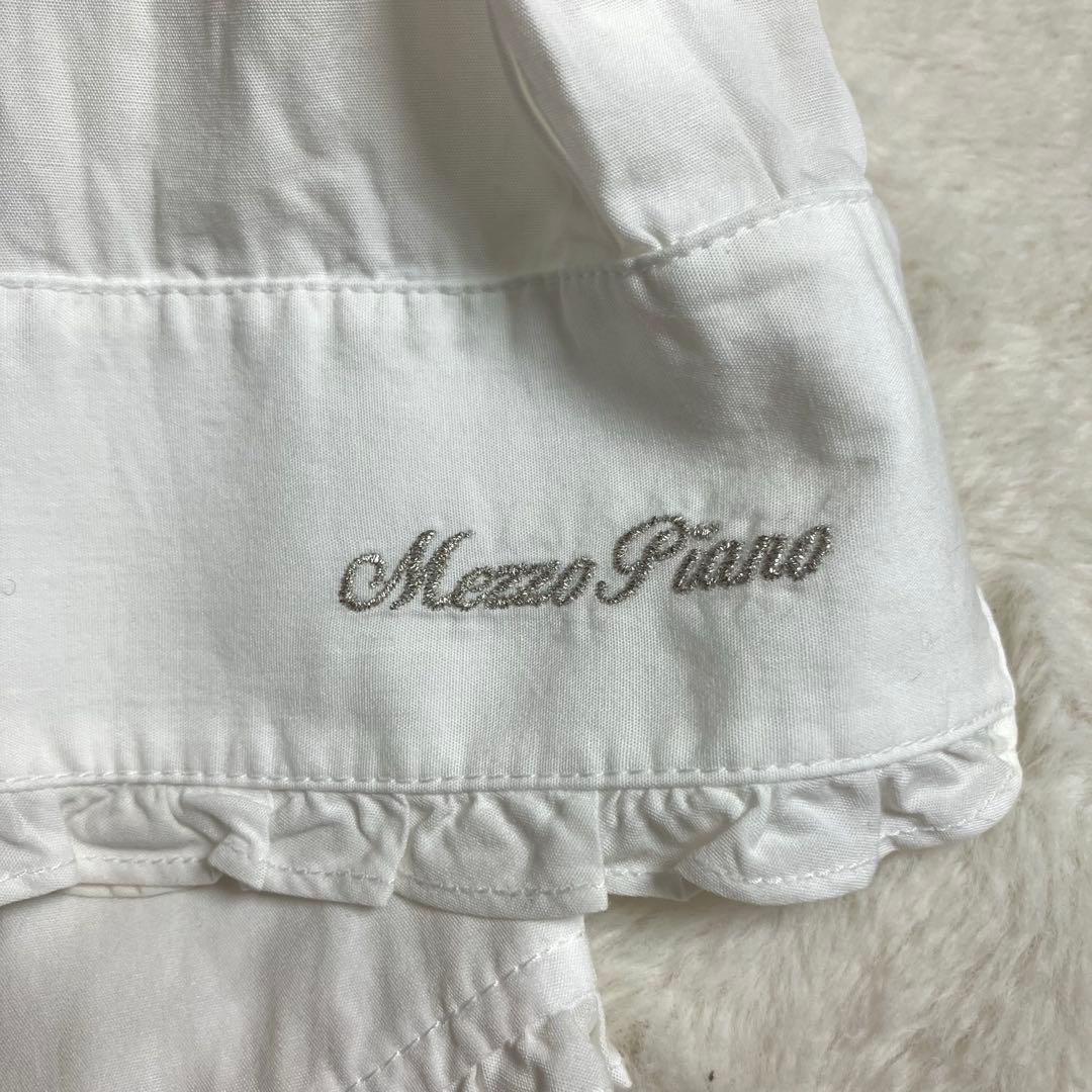 mezzo piano 160cm✨女の子スーツ　セットアップ3点　ネックレス付