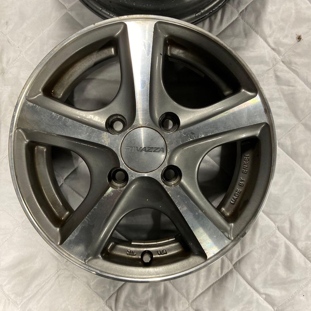 中古アルミホイール ENKEI RIVAZZA 13インチ 4本セット　1