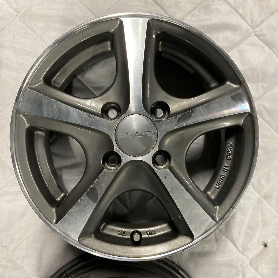 中古アルミホイール ENKEI RIVAZZA 13インチ 4本セット　1