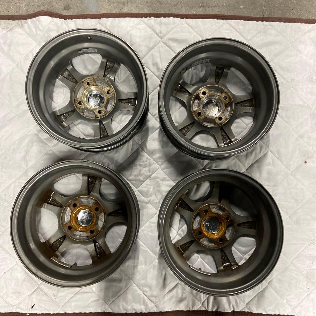中古アルミホイール ENKEI RIVAZZA 13インチ 4本セット　1