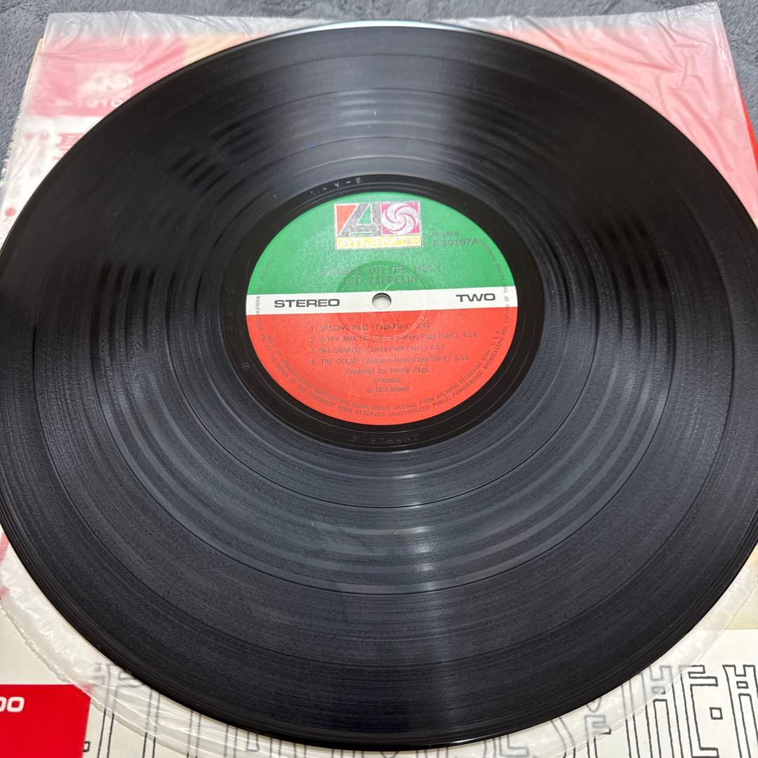 【美品】Led Zeppelin – 聖なる館 国内LP P-10107A