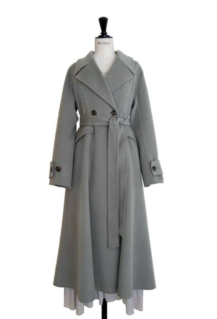 ジャケット・アウター herlipto Hamilton Wool  Dress Coat