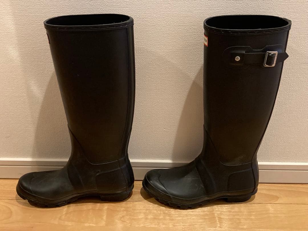 【美品】Hunter 長靴 24センチ　レディース