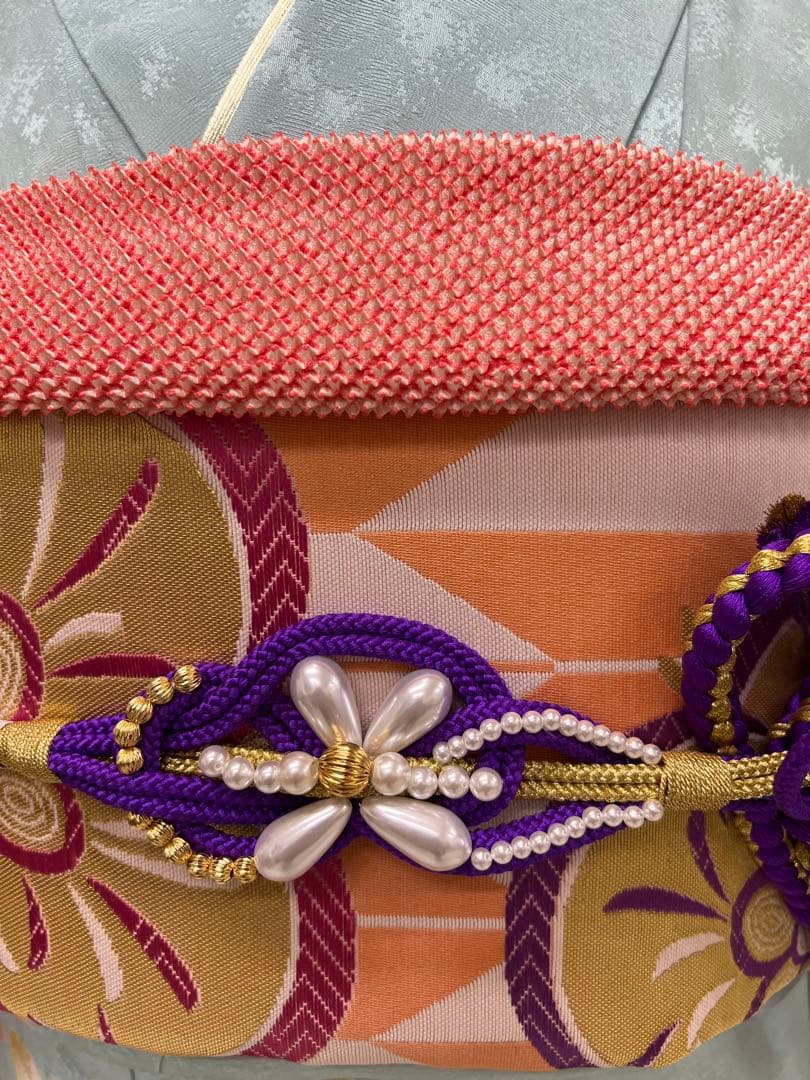 振り袖　フルセット　別誂長襦袢　刺繍入り　成人式　ブルー　結婚式　796