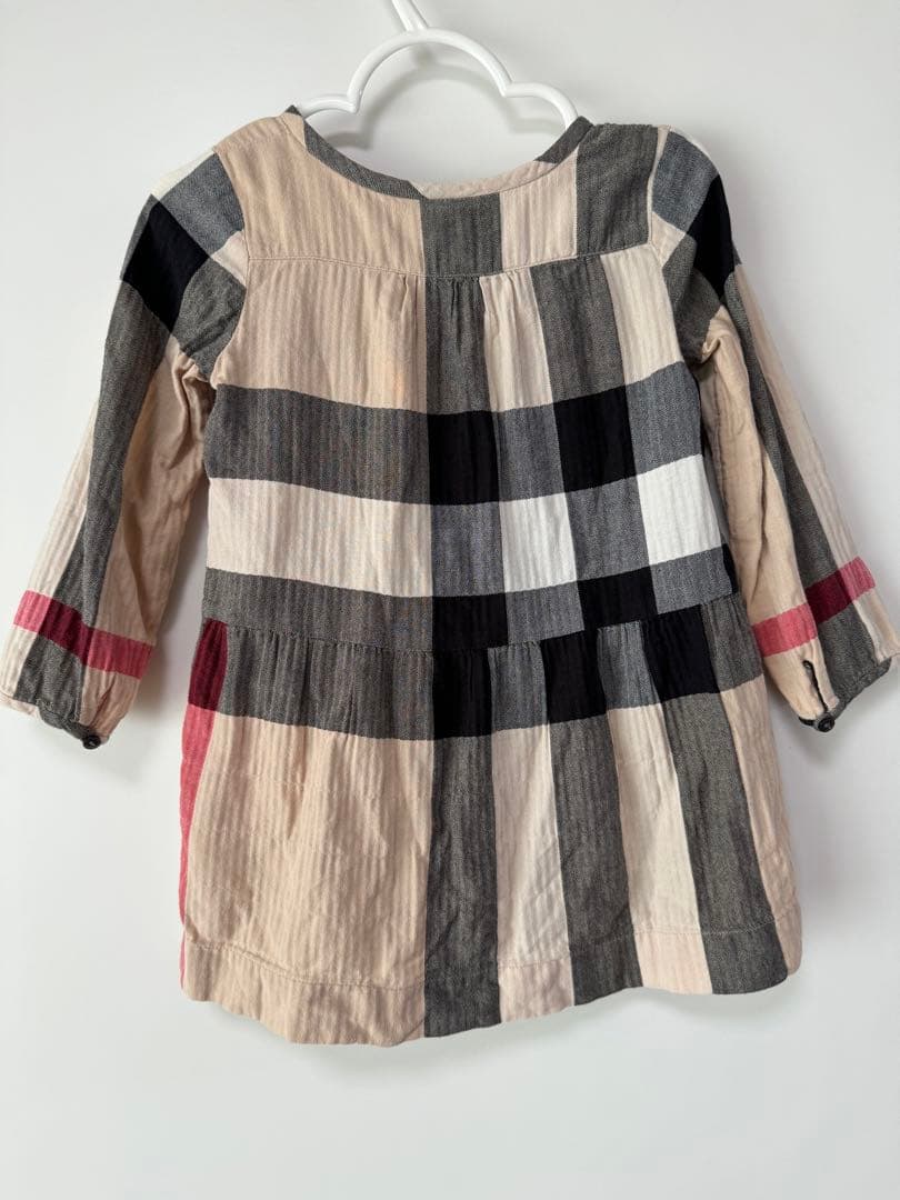 Burberry バーバリー　チェックワンピース　2y 92cm