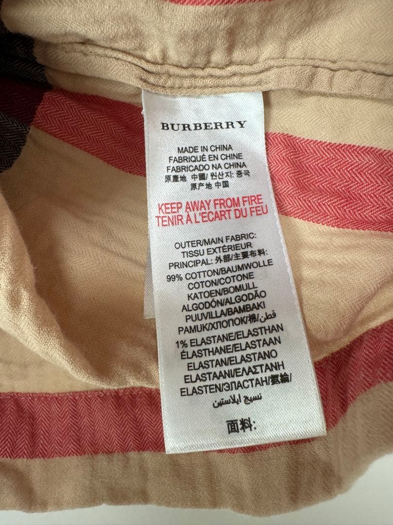 Burberry バーバリー　チェックワンピース　2y 92cm