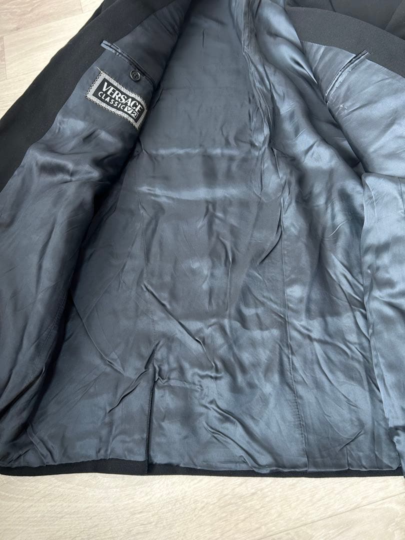 90s VERSACE CLASSIC V2 テーラードジャケット 48