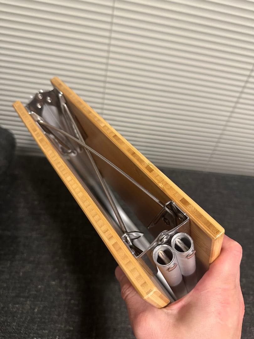  Peak 竹製折りたたみテーブル