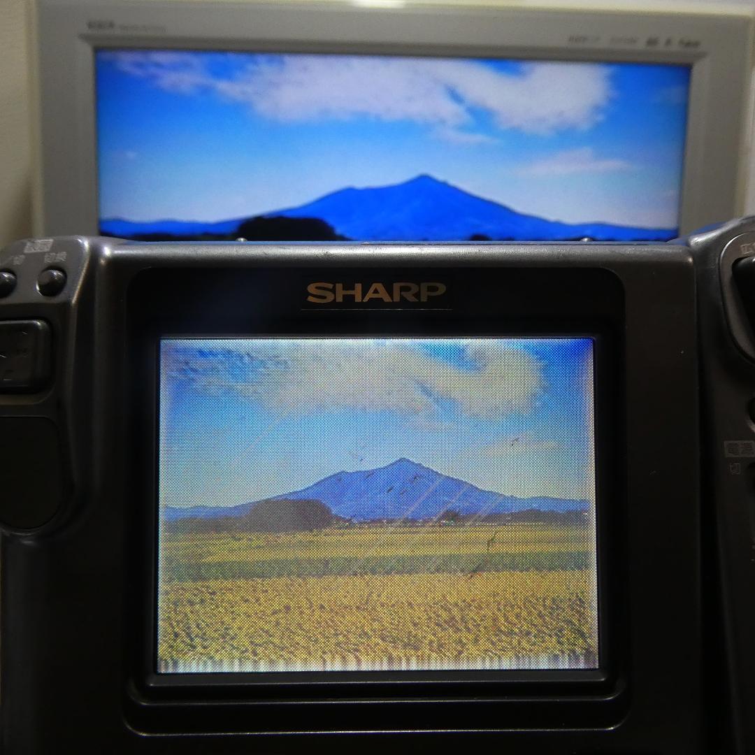 動動作良好 ビデオHi8 シャープ VL-HL55 8ミリビデオカメラDVD化に