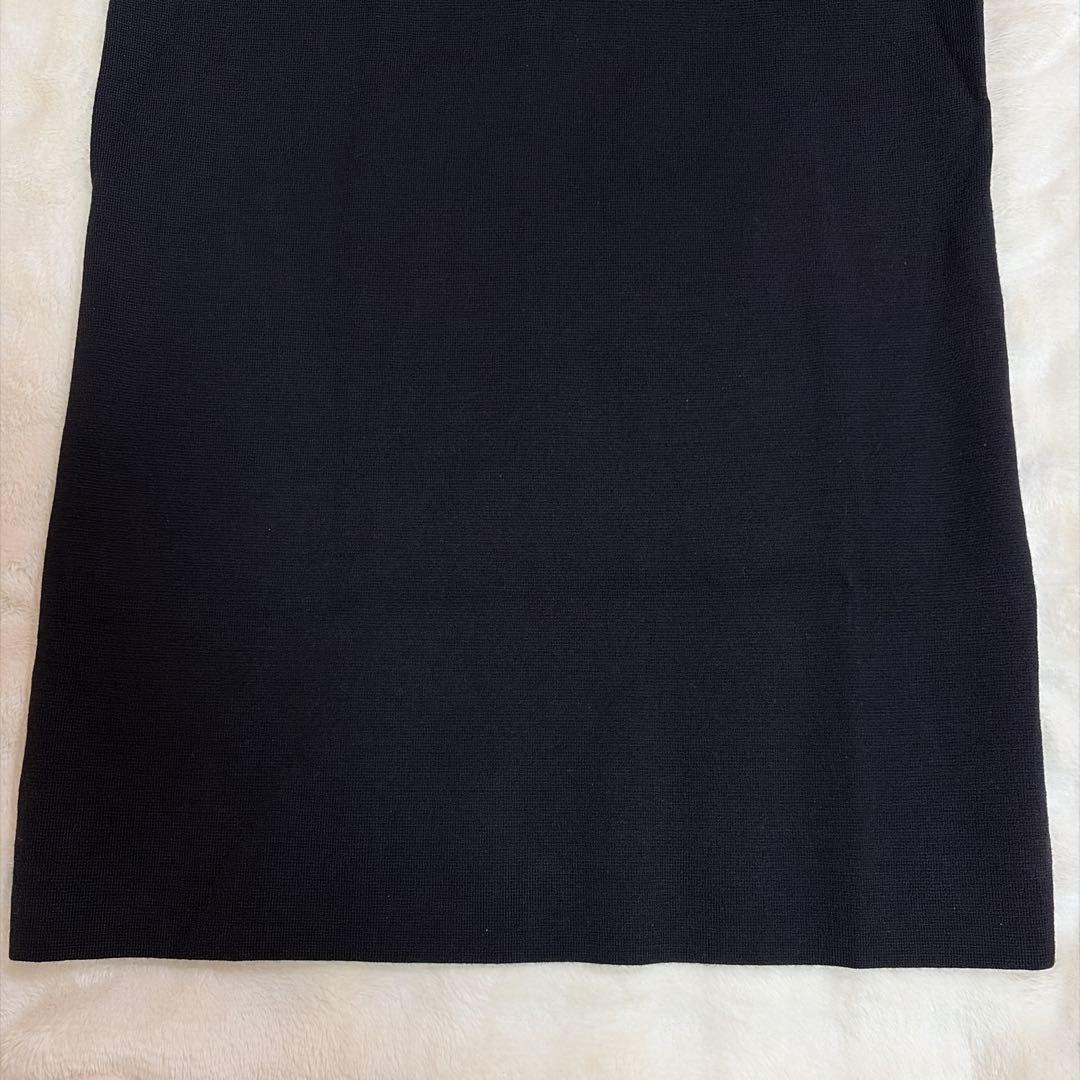 natonato　DRESSTERIOR バックフェイクパールニットワンピ