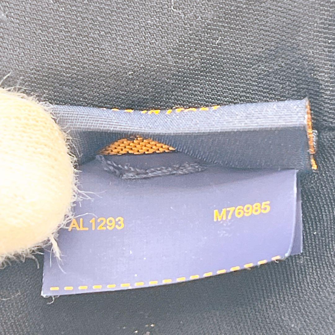 ルイヴィトン M76985 モノグラム シャドウ キャップ CAP 野球帽　黒色