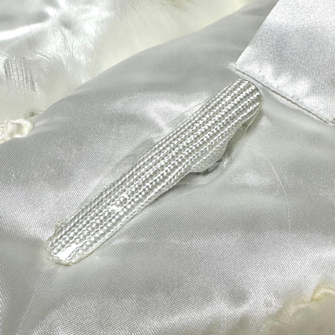 【未使用品】SAGA FURS サガファー ショール ホワイトフォックス 雪凛