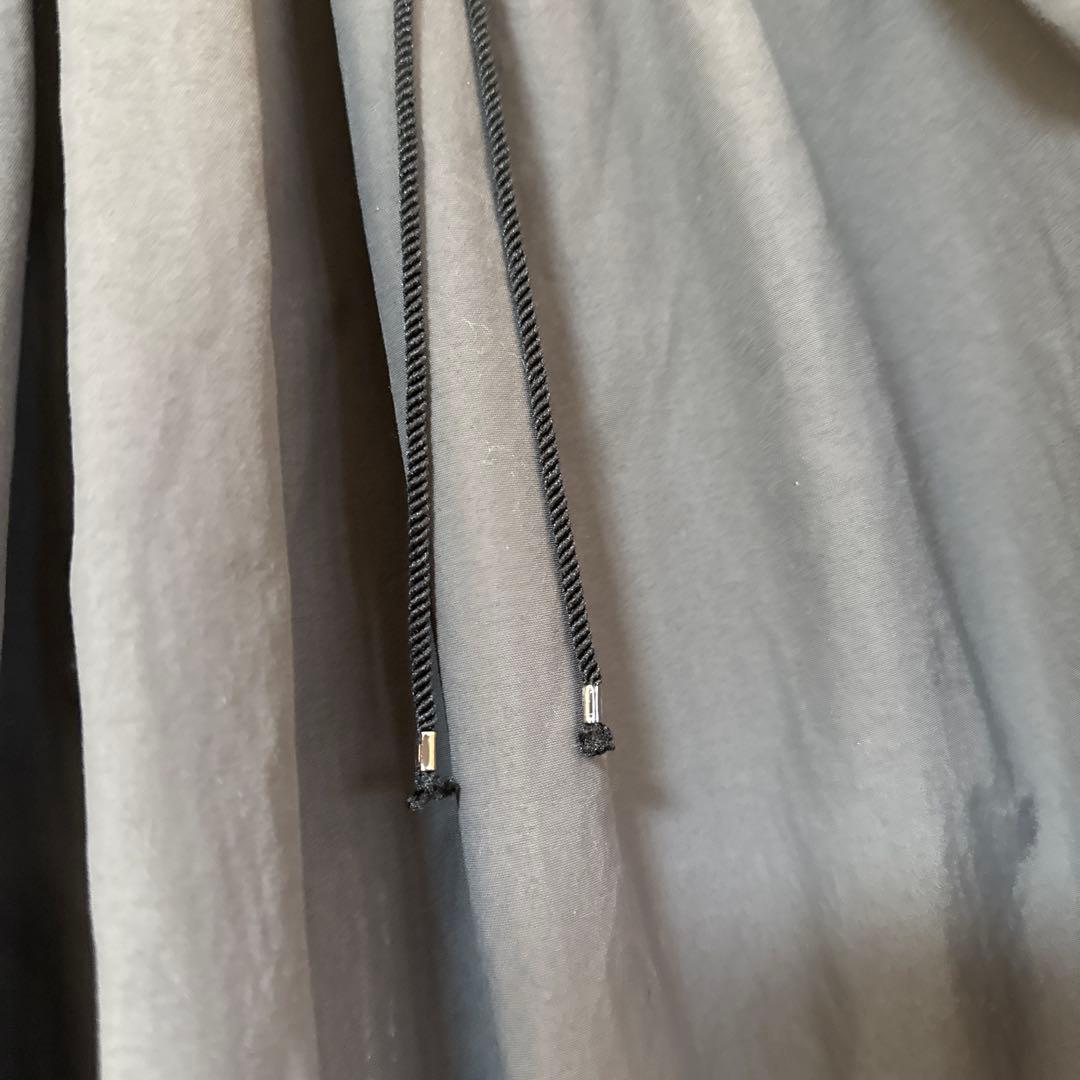 【ほぼ新品】OUR チャコールグレーのロングスカート 即購入可　美品