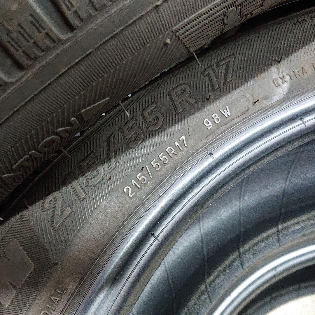 2020年製 2本 215/55R17 ミシュラン CROSSCLIMATE+
