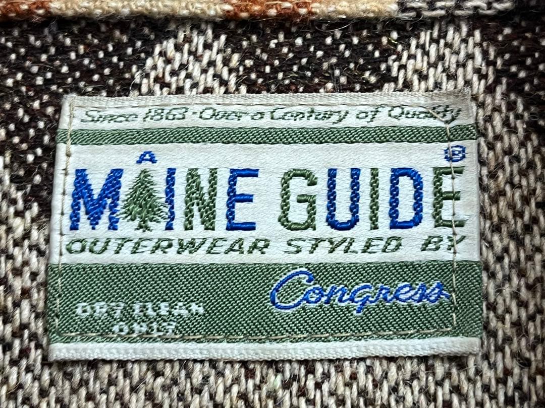 60s 希少 maine guide ビンテージ ウールジャケット ネイティブ