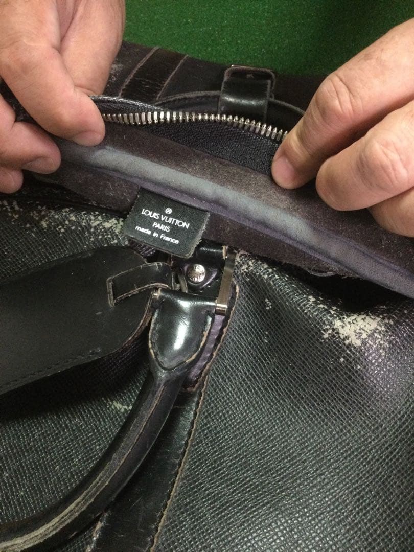 Louis Vuitton ブラック ボストンバッグ