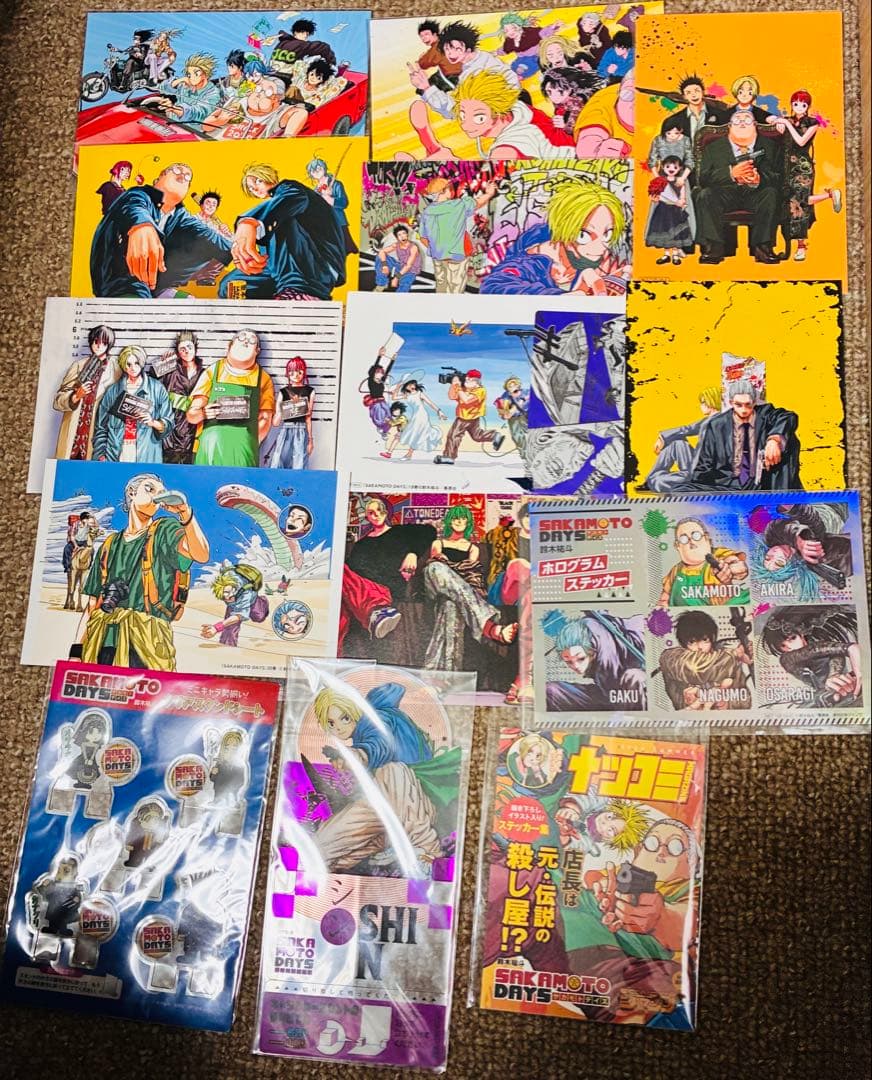 アニメ化続き　サカモトデイズ　漫画　5巻〜21巻　多数特典あり　値下げ可