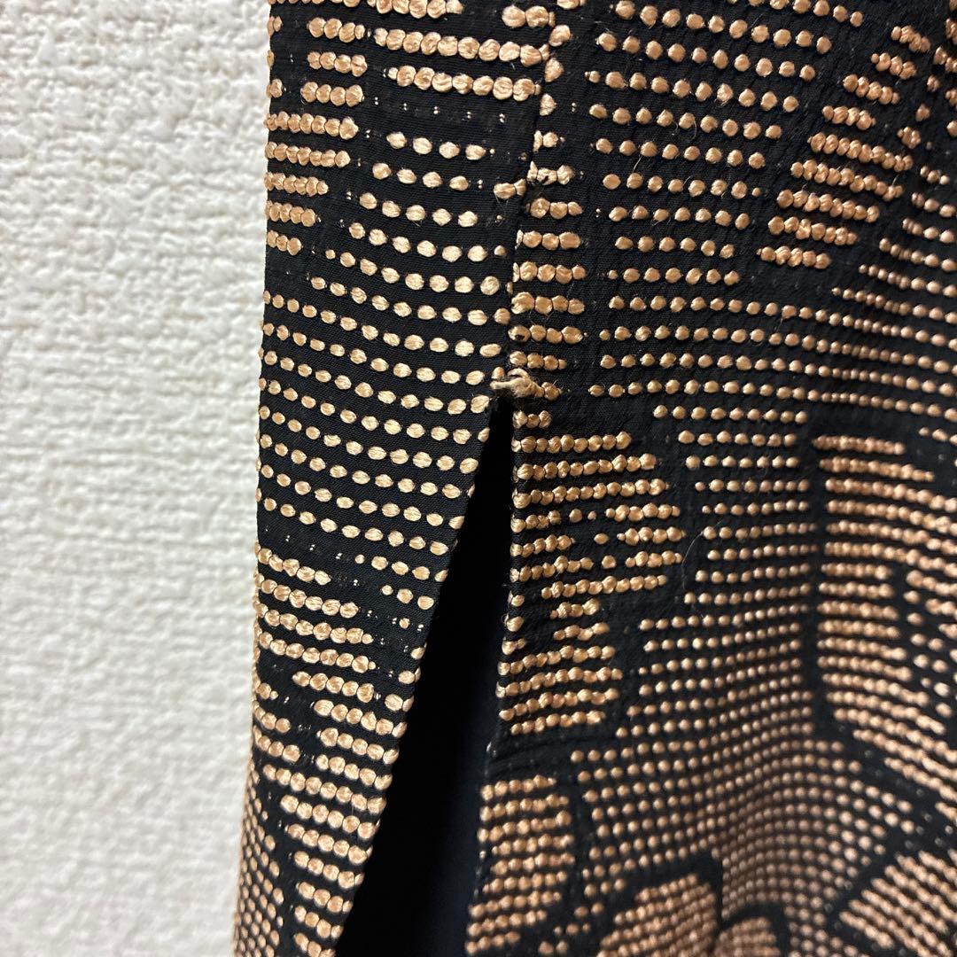TODAYFUL トゥデイフル ジャガードリーフペンシルスカート ロングスカート