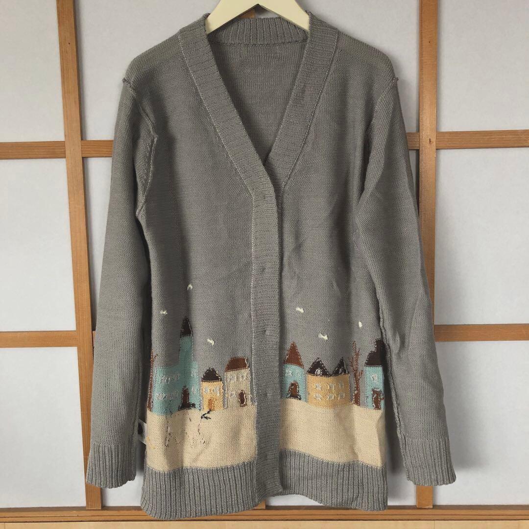 新品　CARA カーラ　レディース　ニット　カーディガン　ストール　2点セット