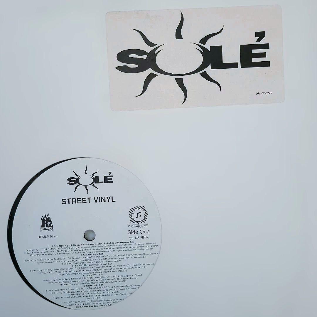 ★ＵＳオリジナル盤プロモ★『STREET VINYL』Solé (ソレイ)