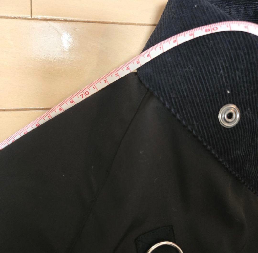 Barbour SPEY ウエザークロス ショートブルゾン 38 ブラック