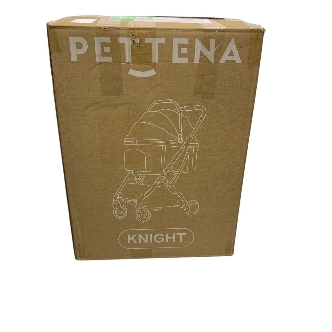 【開封・未使用】PETTENA 分離型 ペットカート KNIGHT ベージュ