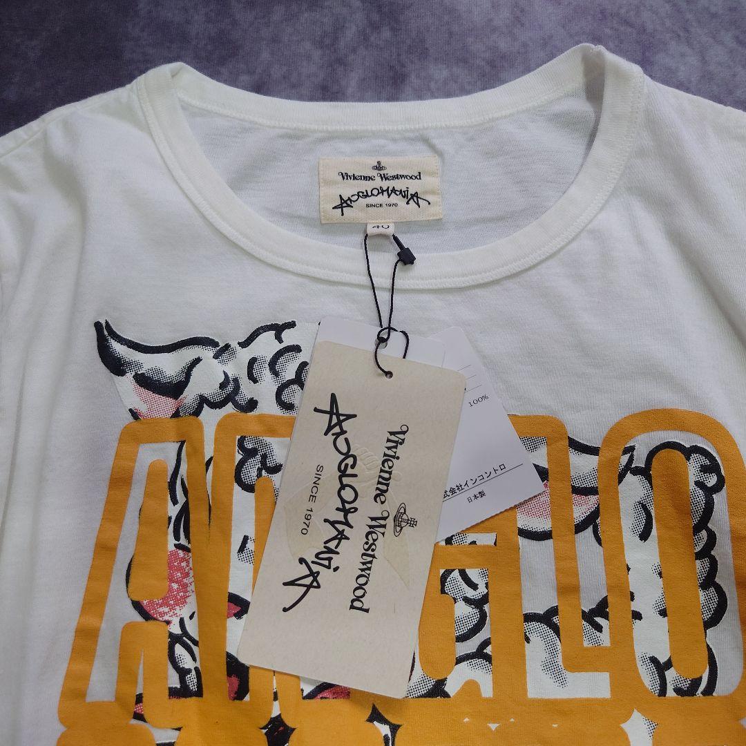 【希少/タグ付】Vivienne Westwood　半袖　白　 Lサイズ　羊