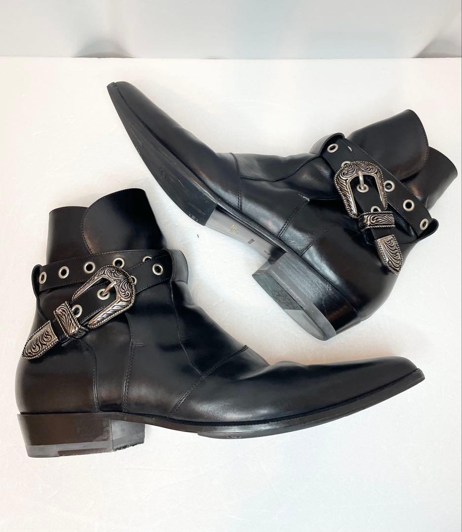 SAINT LAURENT SS14 Duckiesウェスタンブーツ サイズ40