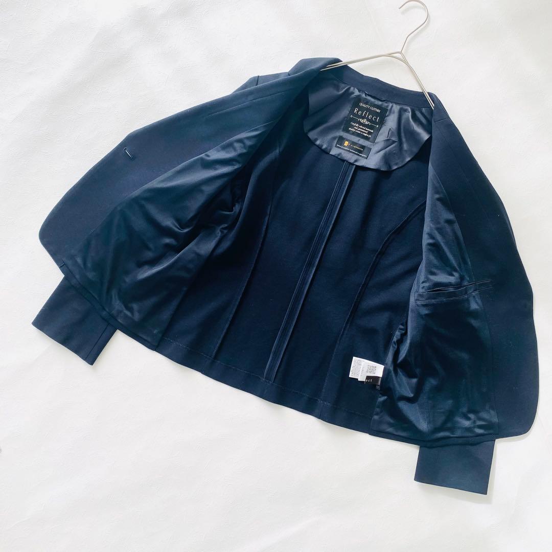 3242A美品 リフレクト 匠ジャケット ネイビー 大きいサイズ 13