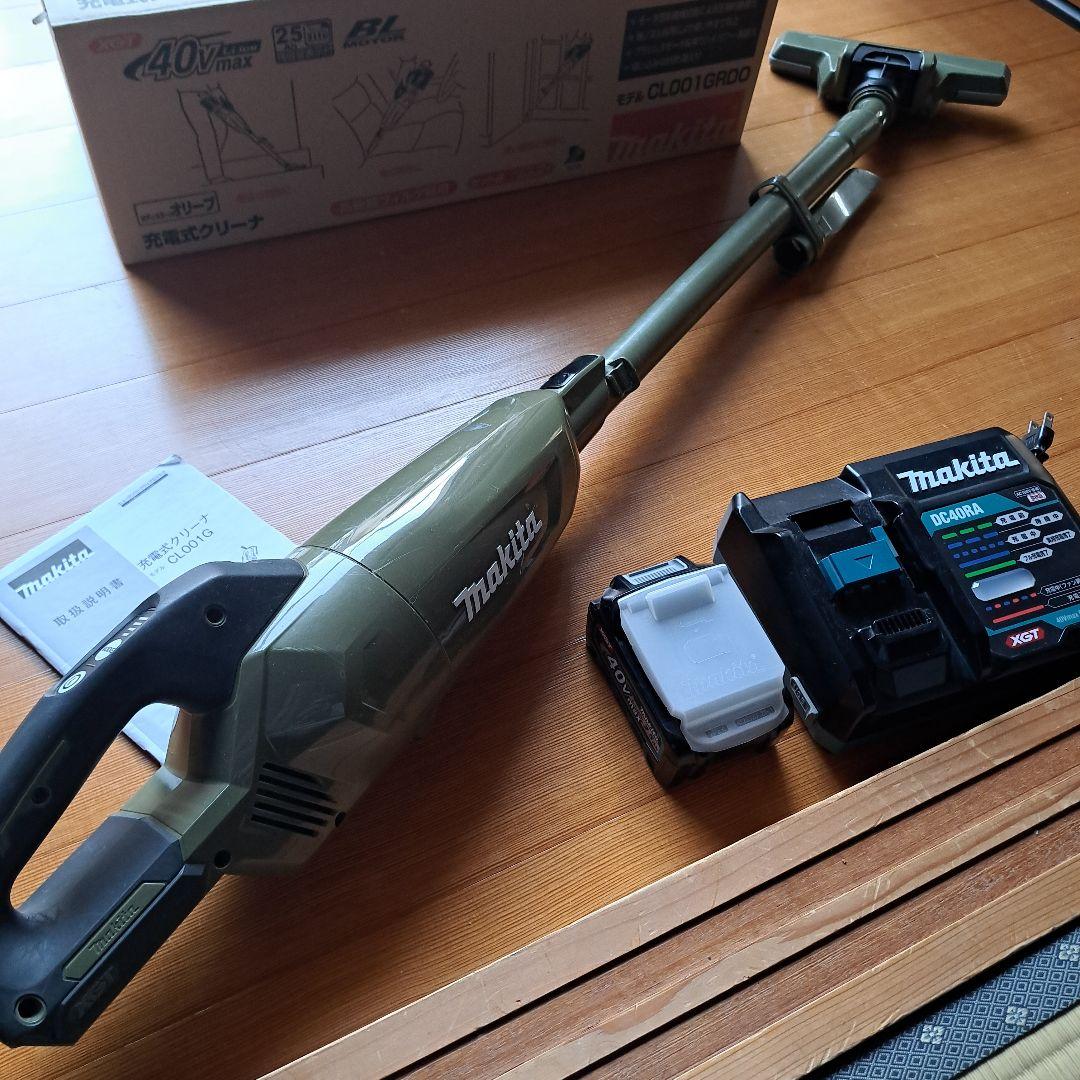 Makita スティッククリーナー CL001GRD0 オリーブ　40Vmax