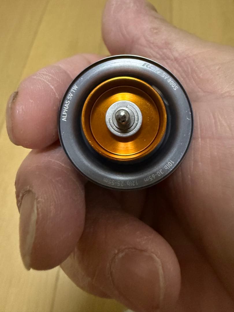 22アルファスsv 800s 純正スプール