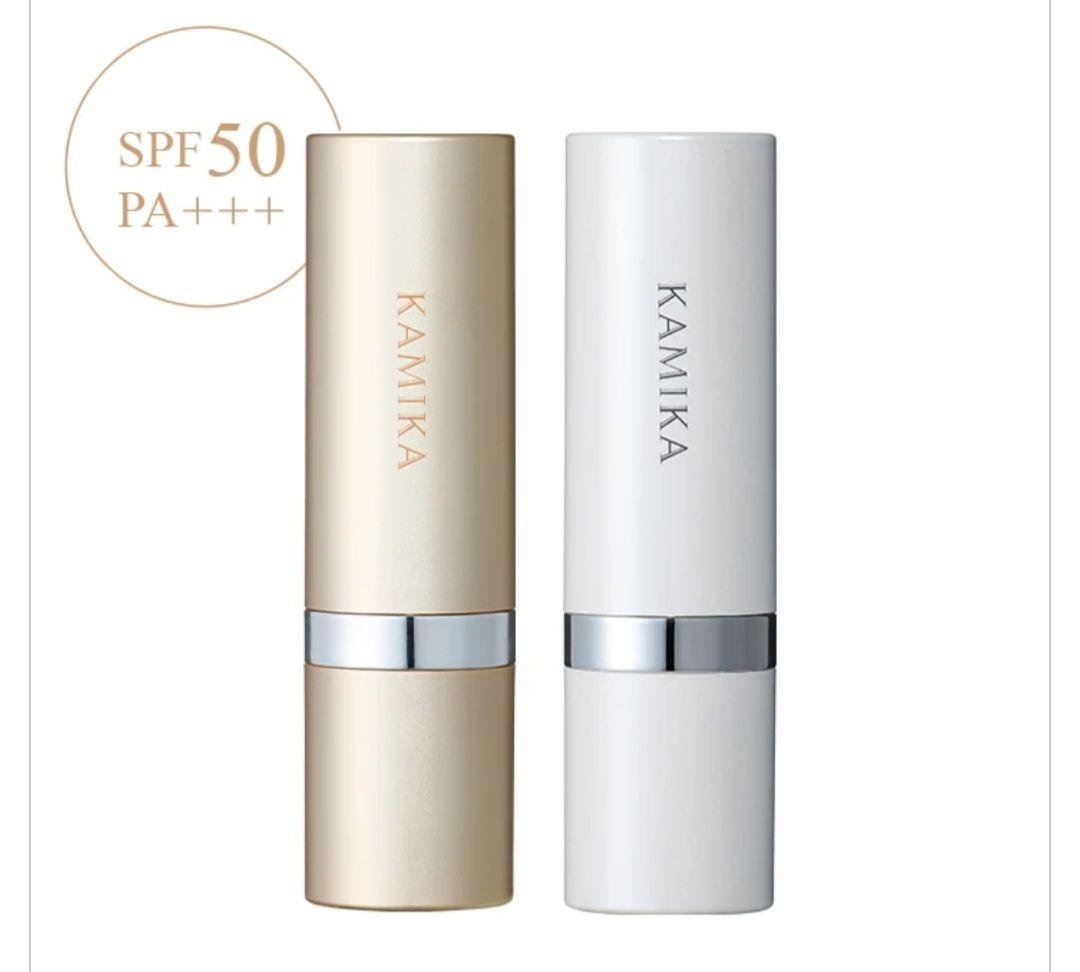 【新品未開封】KAMIKA シルキースティックファンデーションSPF50ベージュ