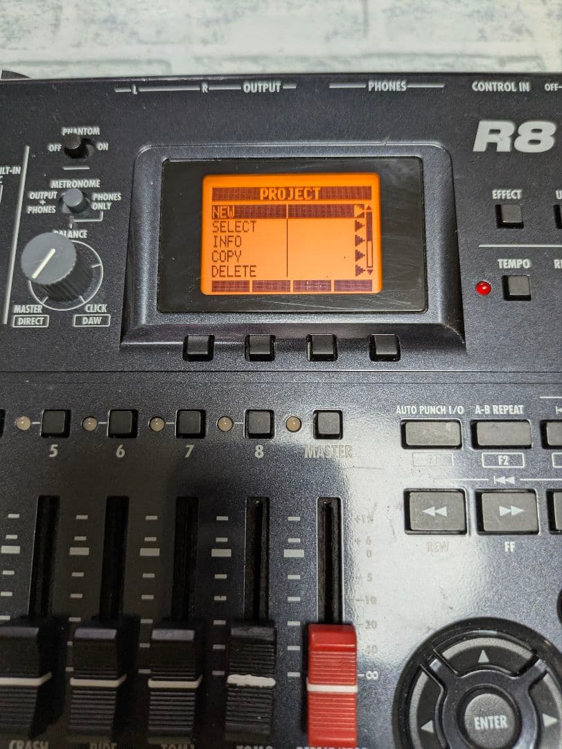 ZOOM R8 マルチトラックレコーダー　訳あり品