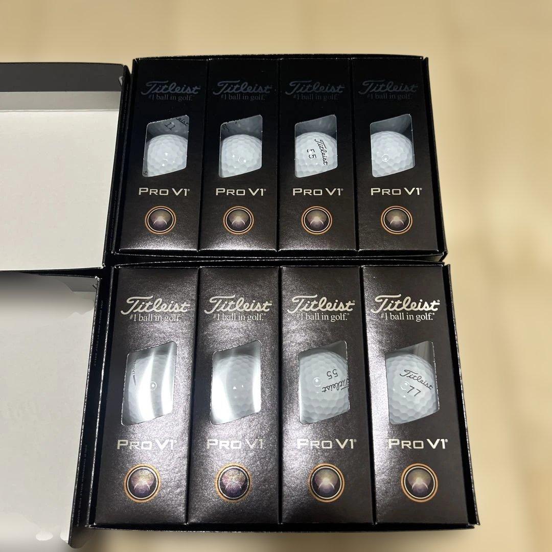新品2025 TITLEISTタイトリストPROV1 プロV1 2ダース