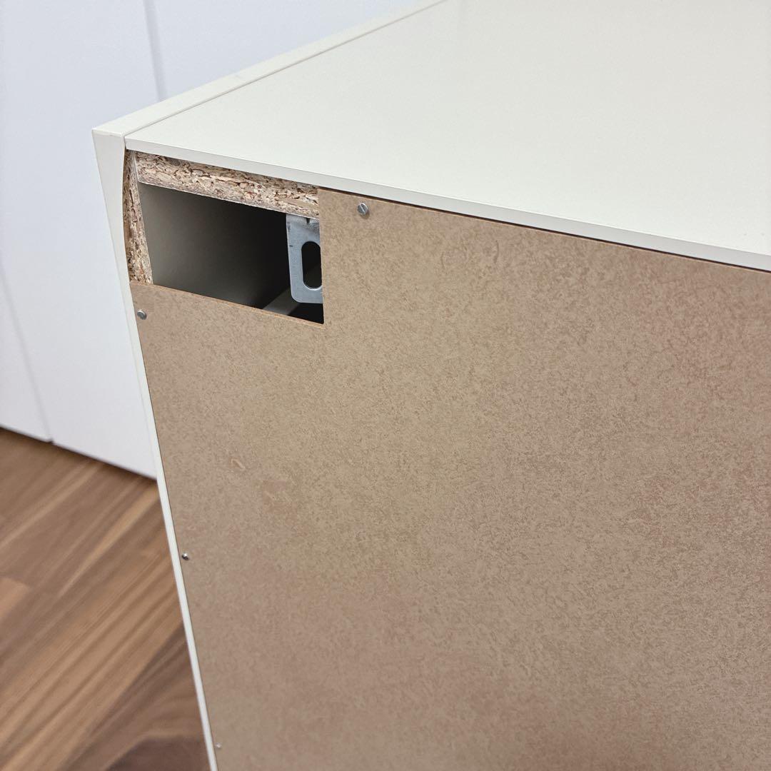【完成品】IKEA GURSKEN グールスケン 3段チェスト ライトベージュ