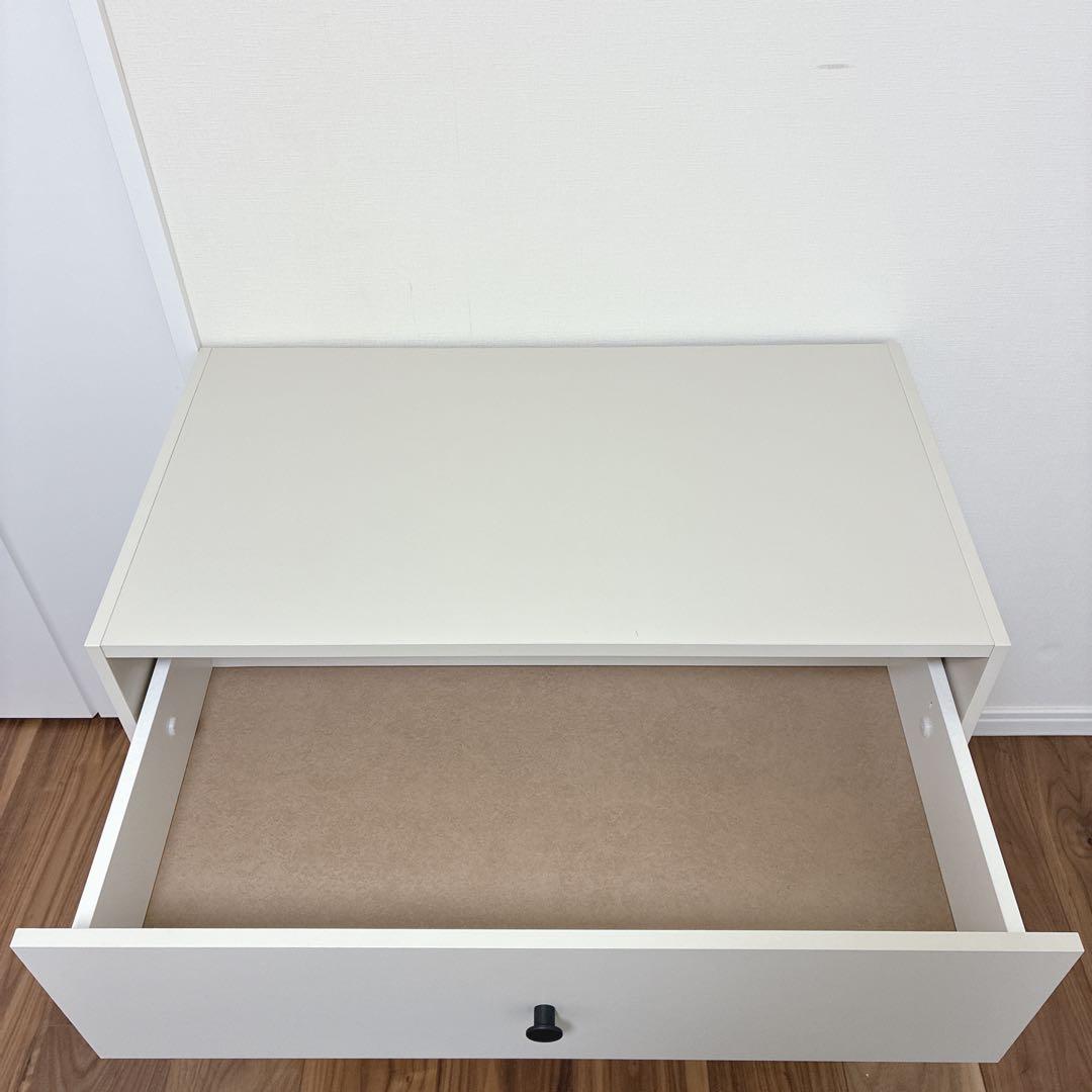 【完成品】IKEA GURSKEN グールスケン 3段チェスト ライトベージュ