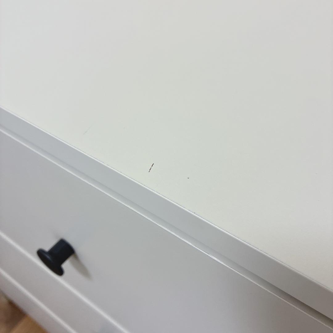 【完成品】IKEA GURSKEN グールスケン 3段チェスト ライトベージュ