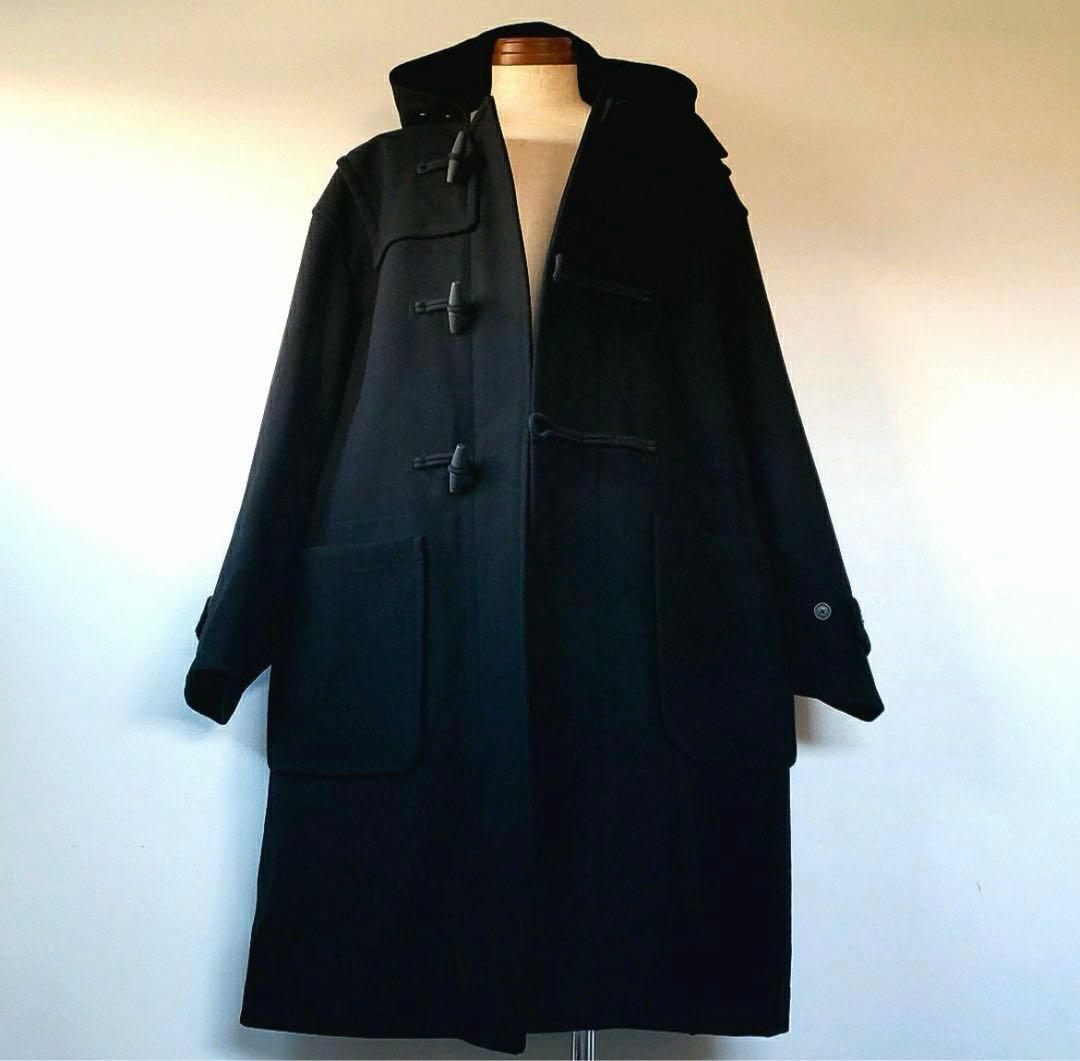 【匿名配送】ユニクロ ＋j ダッフルコート 黒 ジルサンダー 極美品 完売品