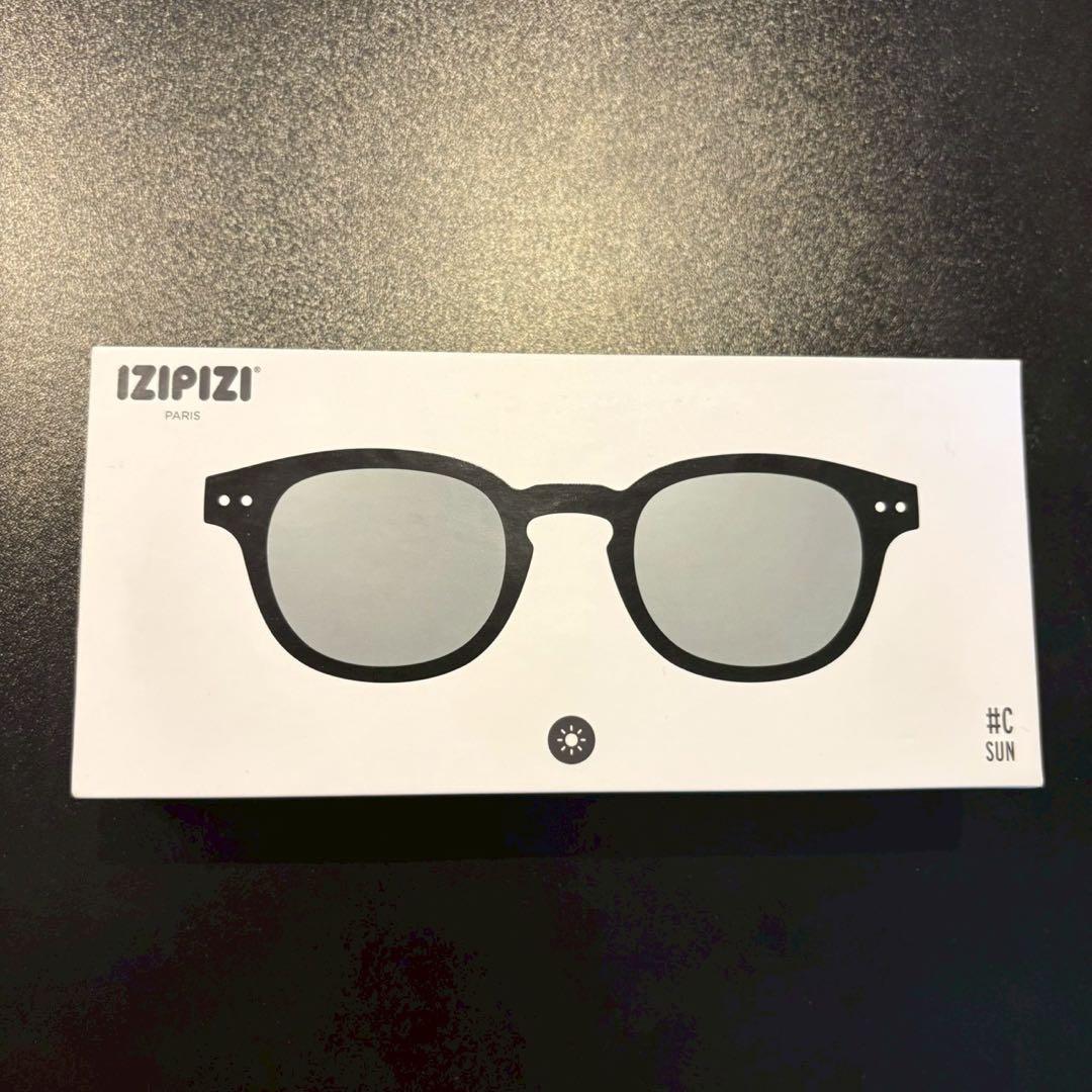 IZIPIZI イジピジ 美品 サングラス ライトカラー #Cモデル ボストン