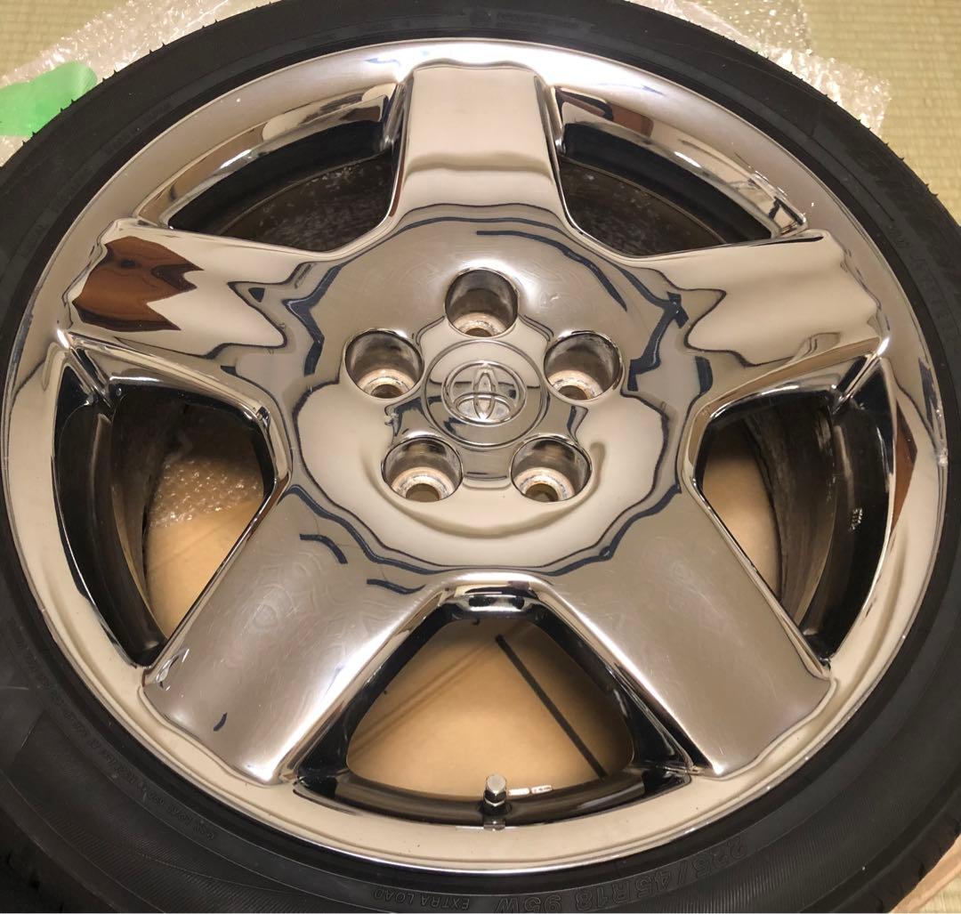 30セルシオ純正オプションメッキホイール